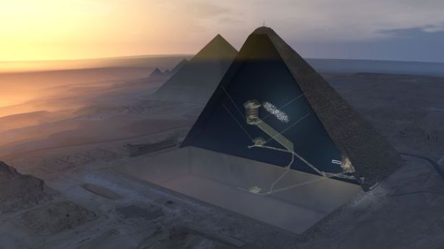 Тайная комната в пирамиде Хеопса
