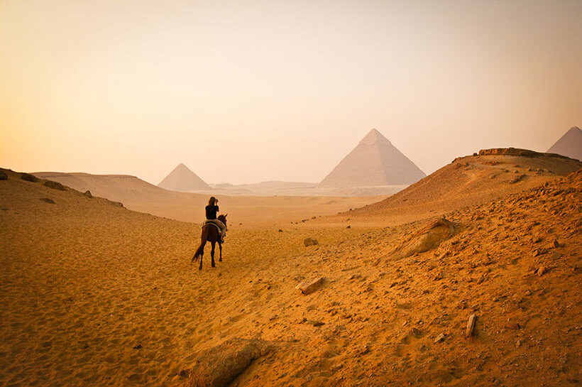 Великие пирамиды Гизы — фото