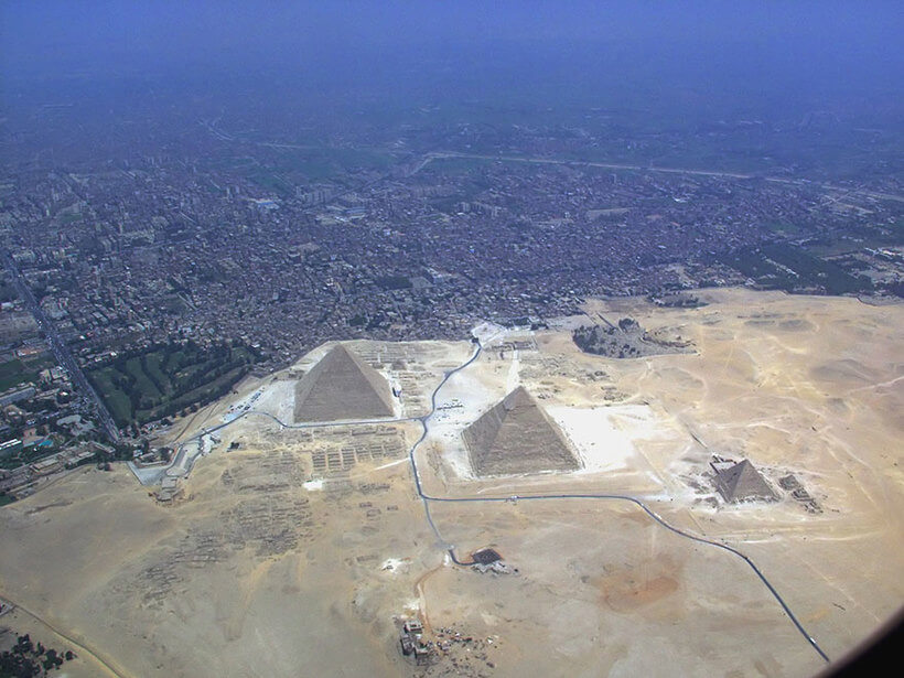 Великие пирамиды Гизы — реальные фото