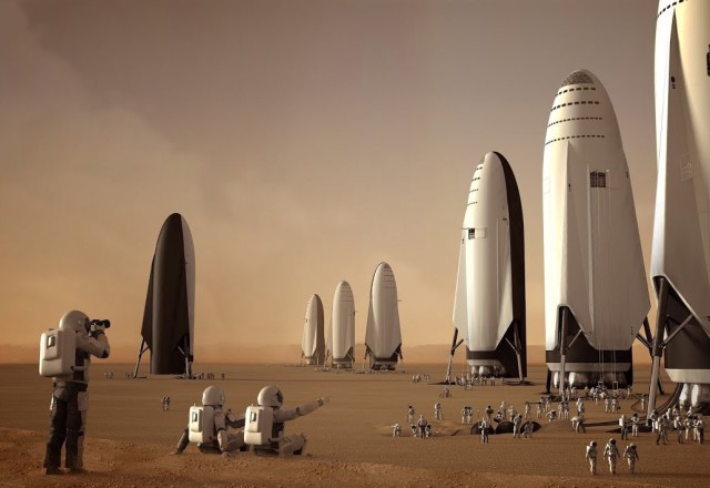 Маск собрался отправить на Марс миллион людей