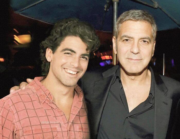 Джордж Клуни в молодости и сейчас