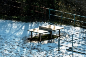 Стол для пинг-погра в Лейпциге